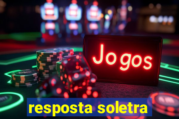 resposta soletra